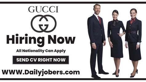 how old to work at gucci|gucci career paths.